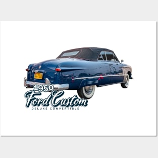 1950 Ford Custom Deluxe Convertible Posters and Art